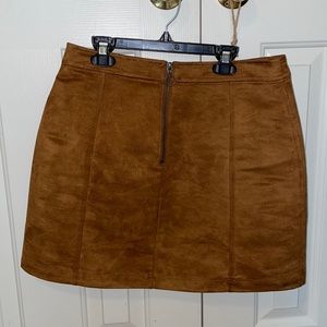Old Navy suede skirt